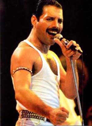 Freddie Mercury Whiteshirt