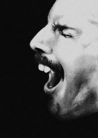 Freddie Mercury Face Small